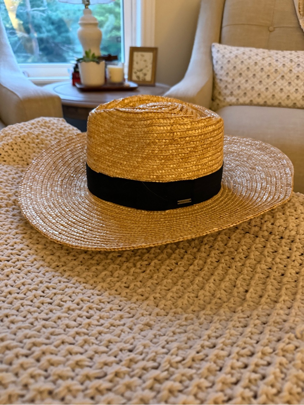 Brixton Joanna hat with Black Band